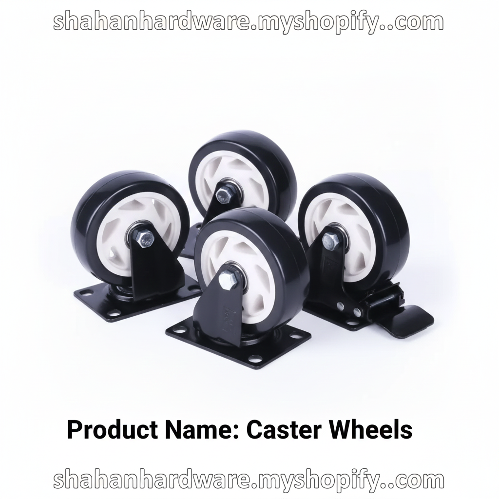 Caster swivel Wheel 4 inches brake