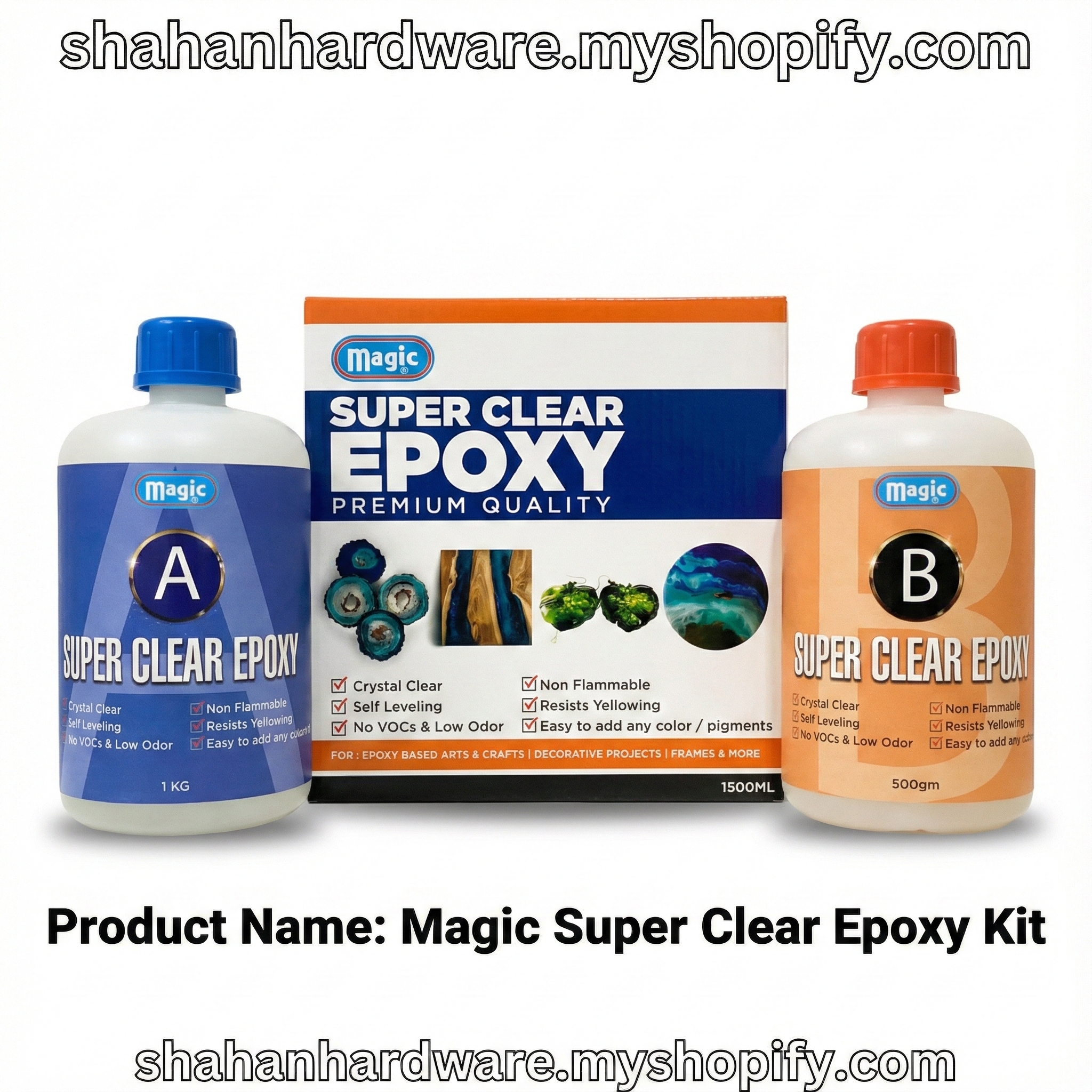 Magic Super Clear Epoxy 1500g