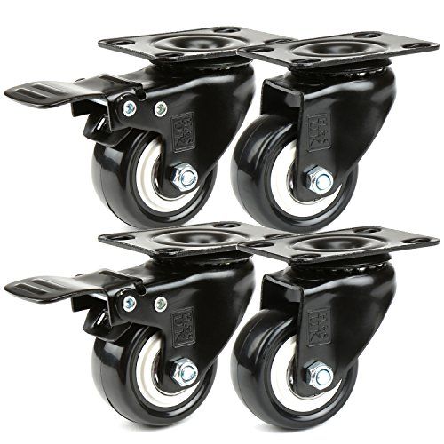Black swivel Caster 2"